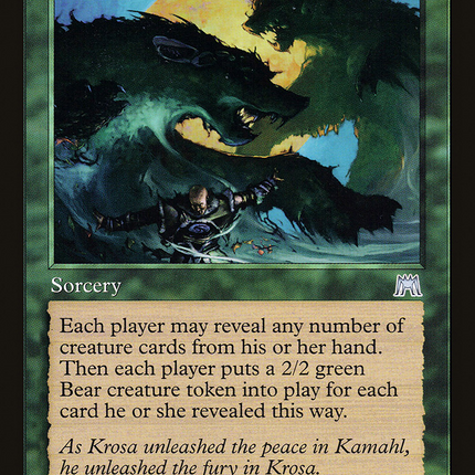 Kamahl's Summons [Onslaught]