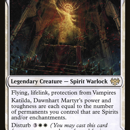 Katilda, Dawnhart Martyr // Katilda's Rising Dawn [Innistrad: Crimson Vow]