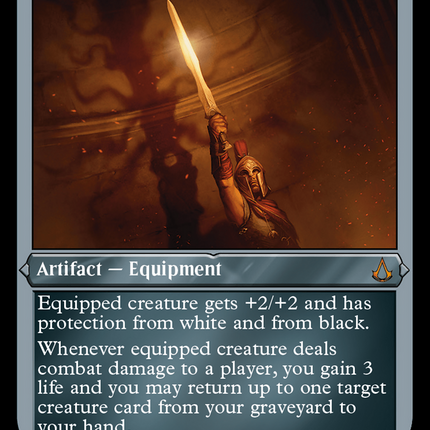 Sword of Light and Shadow [Assassin's Creed] Etched Foil