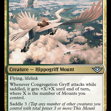Congregation Gryff [Outlaws of Thunder Junction] Foil