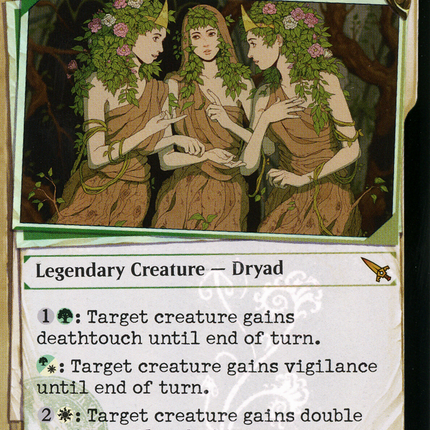Trostani, Three Whispers (Showcase) [Murders at Karlov Manor] Invisible Ink Foil