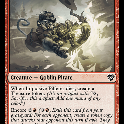 Impulsive Pilferer [Outlaws of Thunder Junction Commander]