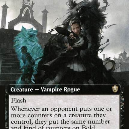 Bold Plagiarist (Extended Art) [Commander 2021]