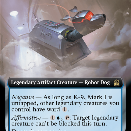 K-9, Mark I (Extended Art) [Doctor Who] Surge Foil