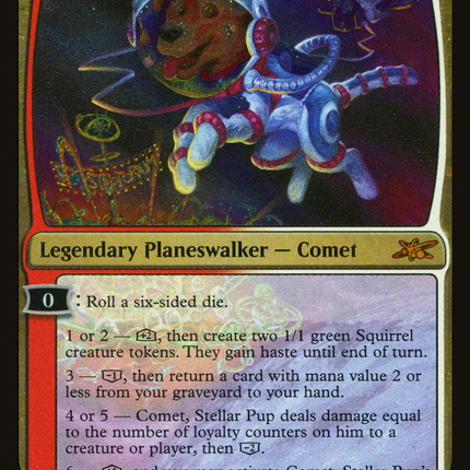 Comet, Stellar Pup [Unfinity] Galaxy Foil