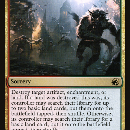Dire-Strain Rampage [Innistrad: Midnight Hunt]
