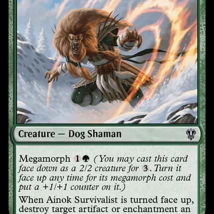 Ainok Survivalist [Murders at Karlov Manor Commander]