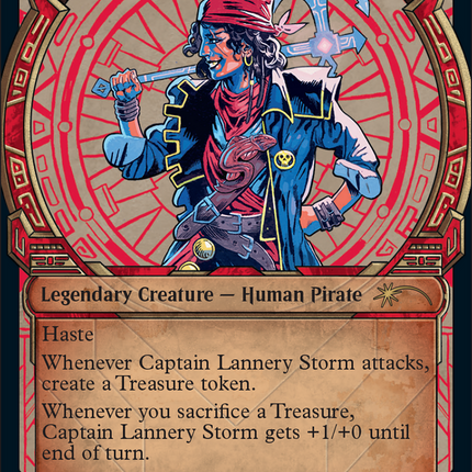 Captain Lannery Storm (Showcase) [Secret Lair Drop]