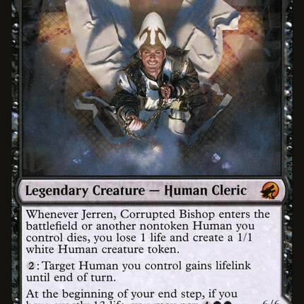 Jerren, Corrupted Bishop // Ormendahl, the Corrupter [Innistrad: Midnight Hunt]