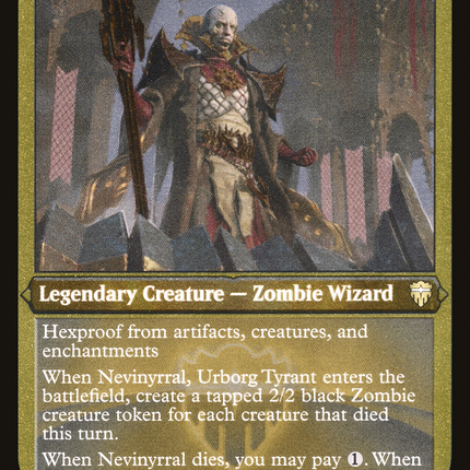 Nevinyrral, Urborg Tyrant [Commander Legends] Etched Foil