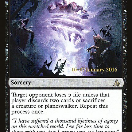 Remorseless Punishment [Oath of the Gatewatch Promos] Prerelease Foil