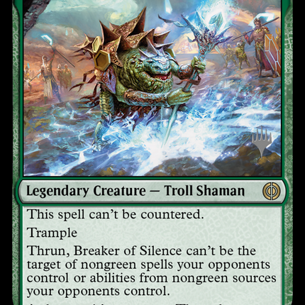 Thrun, Breaker of Silence [Phyrexia: All Will Be One Promos]