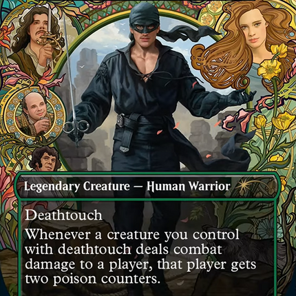 Westley, Dread Pirate Roberts (Fynn, the Fangbearer) (Borderless) [Secret Lair Drop]