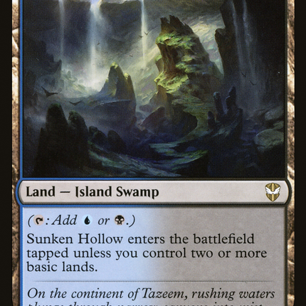 Sunken Hollow [New Capenna Commander]