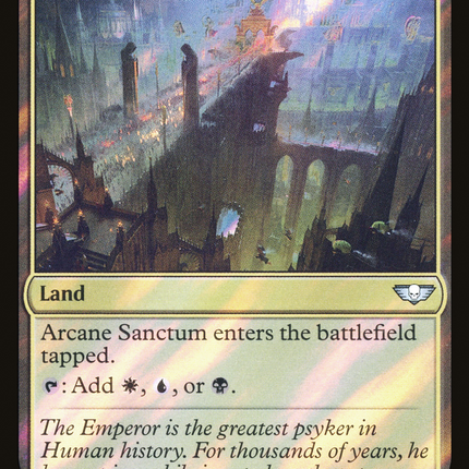 Arcane Sanctum [Warhammer 40,000 Commander] Surge Foil