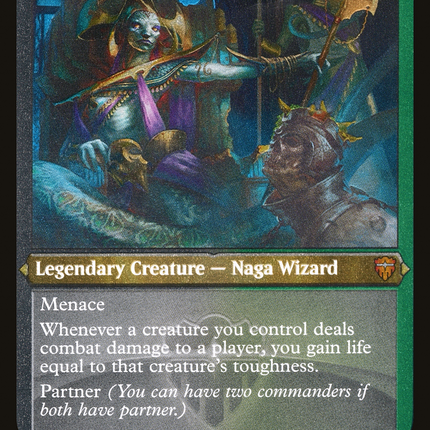 Ikra Shidiqi, the Usurper [Commander Legends] Etched Foil