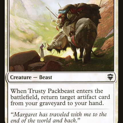 Trusty Packbeast [Commander Legends]