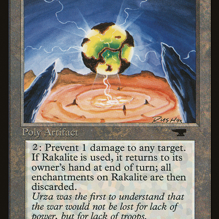 Rakalite [Antiquities]