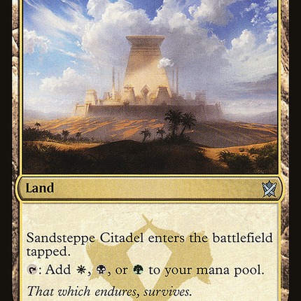 Sandsteppe Citadel [The List]