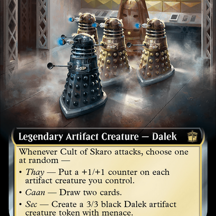 Cult of Skaro (Extended Art) [Doctor Who] Surge Foil