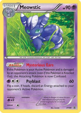 Meowstic - XY48 - null/null [XY Promos] Holofoil