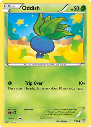 Oddish - 1/106 [XY - Ancient Origins] Reverse Holofoil