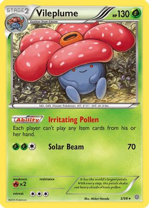 Vileplume - 3/106 [XY - Ancient Origins]