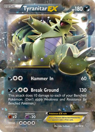 Tyranitar EX - 42/106 [XY - Ancient Origins] Holofoil