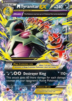 M Tyranitar EX - 43/106 [XY - Ancient Origins] Holofoil