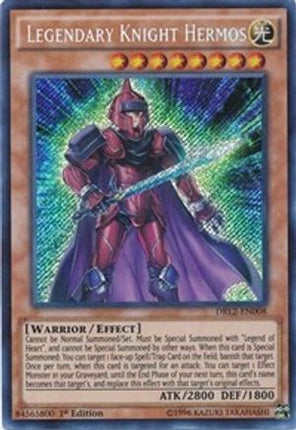 Legendary Knight Hermos (Secret Rare) [DRL2-EN008] 1st Edition