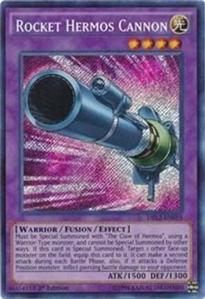 Rocket Hermos Cannon (Secret Rare) [DRL2-EN010] 1st Edition