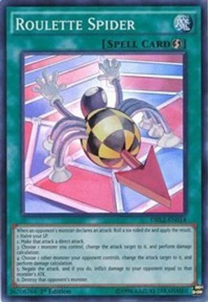 Roulette Spider (Super Rare) [DRL2-EN014] 1st Edition