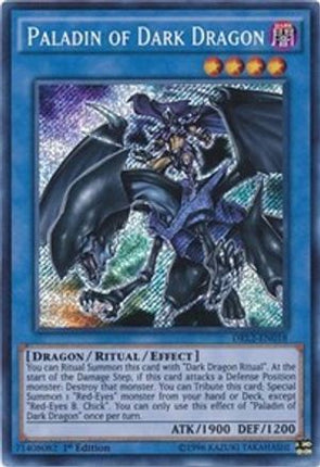 Paladin of Dark Dragon (Secret Rare) [DRL2-EN018] 1st Edition