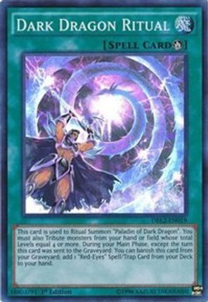 Dark Dragon Ritual (Super Rare) [DRL2-EN019] 1st Edition