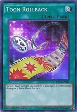 Toon Rollback (Super Rare) [DRL2-EN024] 1st Edition