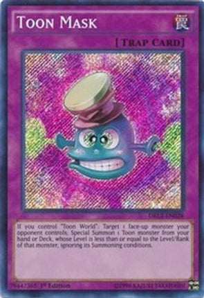 Toon Mask (Secret Rare) [DRL2-EN028] 1st Edition