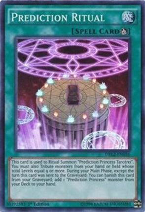 Prediction Ritual (Super Rare) [DRL2-EN036] 1st Edition
