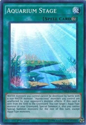 Aquarium Stage (Super Rare) [DRL2-EN042] 1st Edition