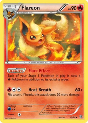 Flareon - 13/106 [XY - Ancient Origins] Reverse Holofoil
