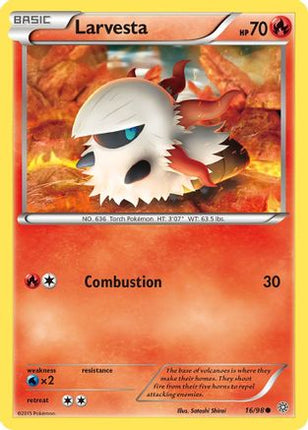Larvesta - 16/106 [XY - Ancient Origins]