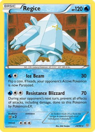 Regice - 24/106 [XY - Ancient Origins]