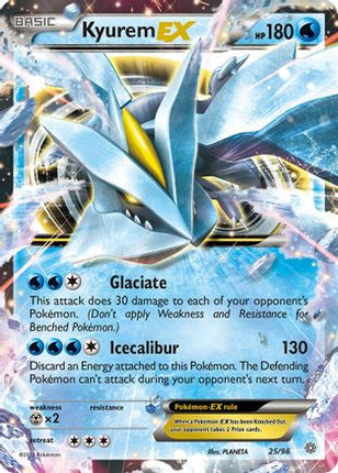 Kyurem EX - 25/106 [XY - Ancient Origins] Holofoil