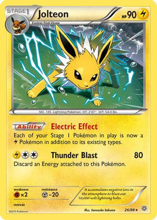 Jolteon - 26/106 [XY - Ancient Origins] Holofoil