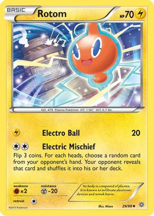 Rotom - 29/106 [XY - Ancient Origins] Reverse Holofoil