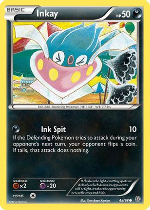 Inkay - 45/106 [XY - Ancient Origins]
