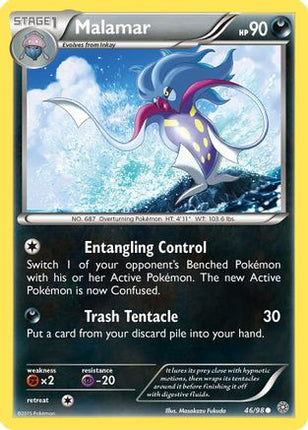 Malamar - 46/106 [XY - Ancient Origins]