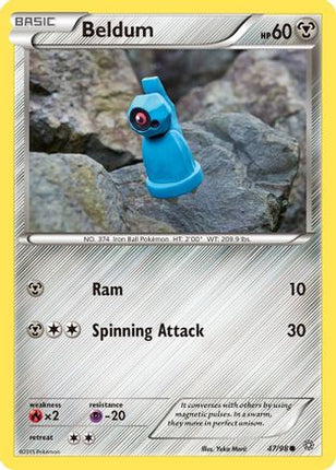Beldum - 47/106 [XY - Ancient Origins] Reverse Holofoil