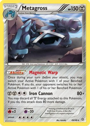 Metagross (49) - 49/106 [XY - Ancient Origins] Reverse Holofoil