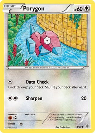 Porygon - 64/106 [XY - Ancient Origins] Reverse Holofoil