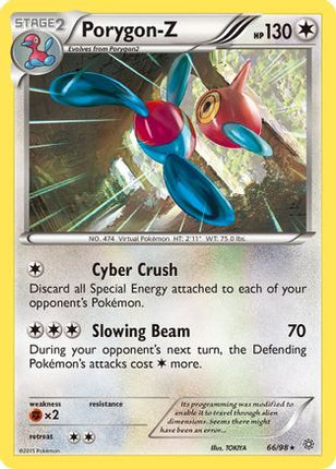 Porygon-Z (66) - 66/106 [XY - Ancient Origins] Reverse Holofoil